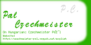 pal czechmeister business card